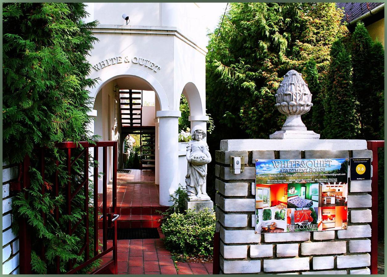White & Quiet Apartment House Hévíz 外观 照片